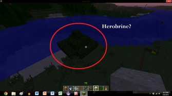 HD Herobrine Wallpaper On