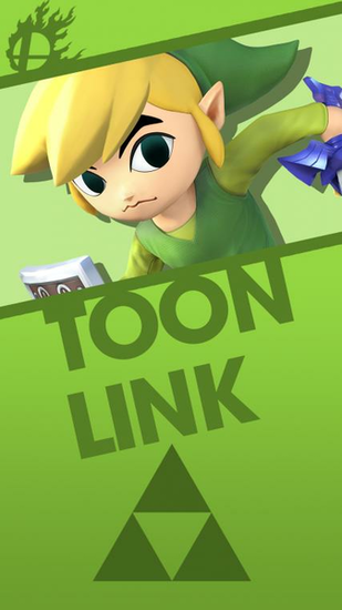 Toon Link Smash Bros Phone Wallpaper By Mrthatkidalex24