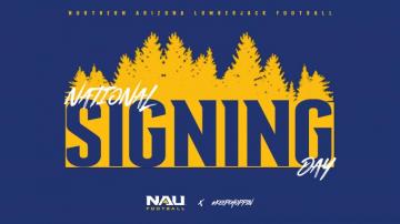 Nau Football Completes Class With Signees On National