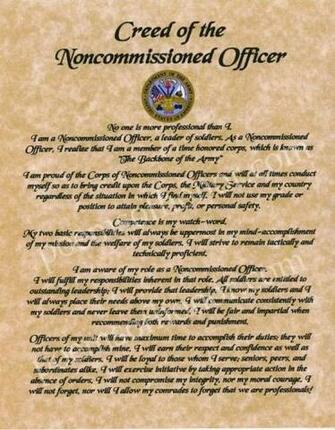 Military Creed Photo Soldier Creed20of20the20nco Tan Jpg