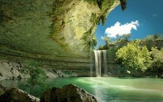 Africa Beautiful Waterfall Wallpaper