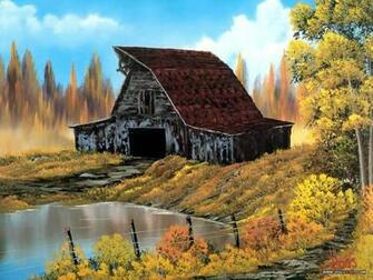 Bob Ross Paintings Oil Landscape