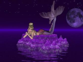 Mermaids Moon Desktop And Mobile Wallpaper Wallippo