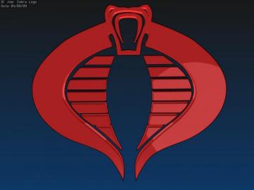Cobra Commander Logo Gi Joe By