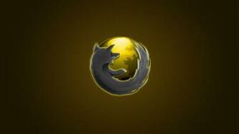 Firefox Wallpaper Carbon Gold