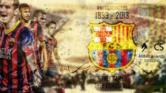 Barcelona Wallpaper Team Cool Walldiskpaper