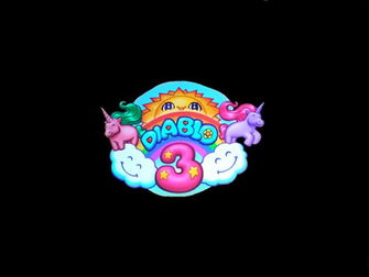 Colorful Diablo Wallpaper Sunshine Clouds Rainbow Ponies Unicorns