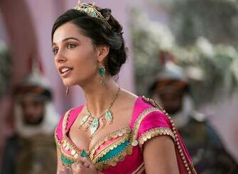 Naomi Scott As Jasmine In Aladdin Movie Wallpaper HD Movies 4k