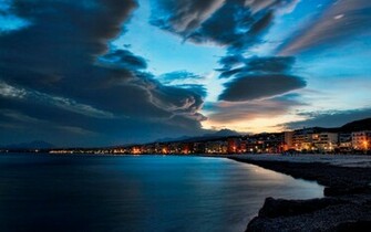 Beach At Night Wallpaper
