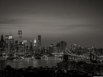 New York City Black And White Ultra HD Desktop Background