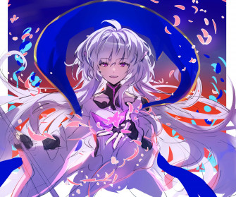 Merlin Casting A Spell In Fate Grand Order Wallpaper