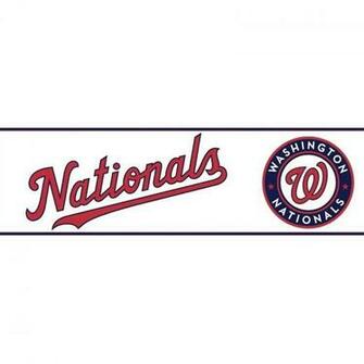Wallpaper Border Mlb Washington Nationals