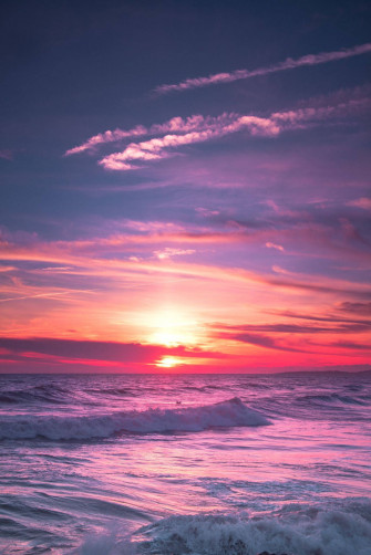 Aesthetic Sunset Wallpaper