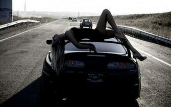 Pictures Toyota Supra Girl Car Cars Auto Wallpaper