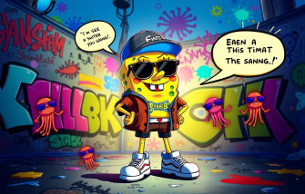 Gangster Spongebob Wallpaper