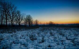 Winter Sunrise Wallpaper