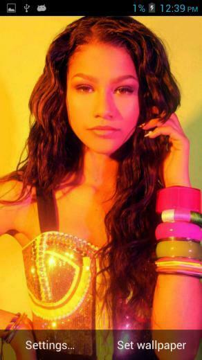 Zendaya Coleman Live Wallpaper Screenshot