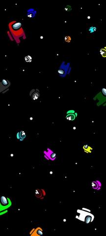 Among Us Background Heroscreen Cool Wallpaper