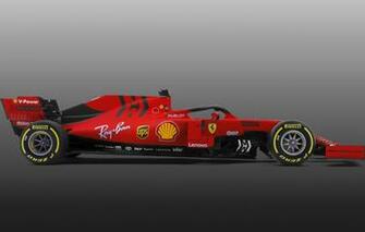 Wallpaper Ferrari Sport Formula Simple Background Sf90
