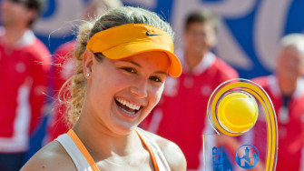 Eugenie Bouchard Hintergrundbild iPhone Wallpaper