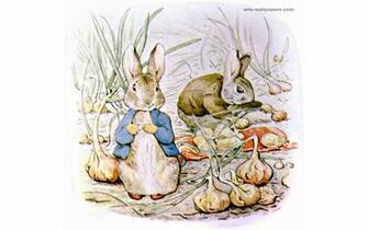 Beatrix Potter Paintings Wallpaper Art Print