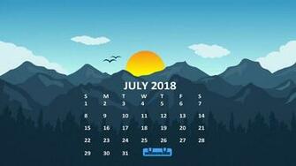 July Calendar HD Wallpaper Calendars
