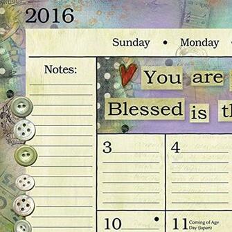 Lang Color My World Deskpad By Lisa Kaus January December