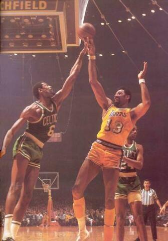 Wilt Chamberlain Wallpaper Bill Russell And