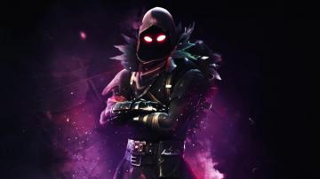 Cool Raven Fortnite Desktop Wallpaper On