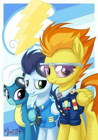 Fleetfoot Soarin Spitfire My Little Pony Cartoon