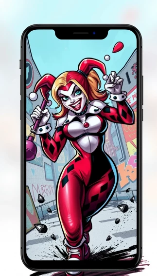 Harley Quinn Phone Wallpaper