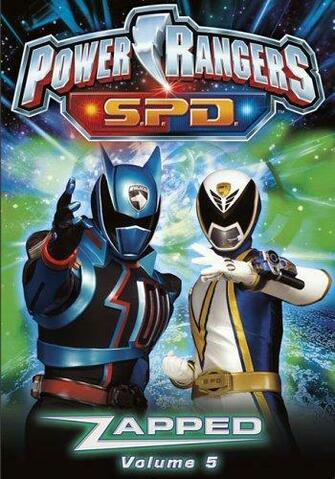 Power Rangers Spd Zapped Vol Movie Poster