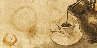 And Tea Stains On A Crushed Paper Texture This Background