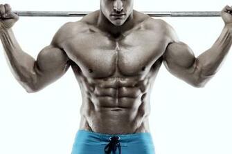 Six Pack Wallpaper Lean Muscle Chest