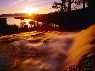 Lake Wallpaper Eagle Creek And Emerald Bay At Sunrise Tahoe