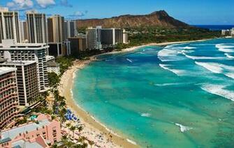 Wallpaper Wave Beach The Ocean Hawaii Waikiki Image