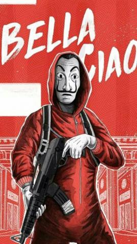 Cool Ideas Money Heist Wallpaper iPhone Captain America Art