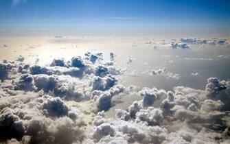 In The Clouds Desktop Wallpaper