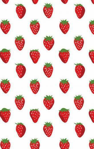 Strawberry Wallpaper With Image Fruit Pattern
