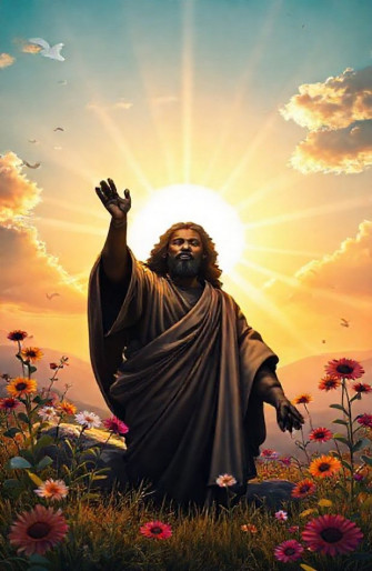 Black Jesus Wallpaper