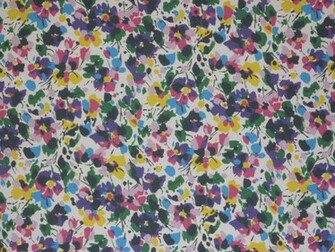 Print Every Pretty Color With A Dash Of Black On White Background