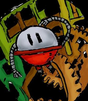 Mr Robot Lost Inside A Clock By Shimanie