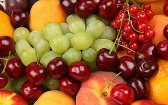 Fresh Berries And Fruits Nuts Wallpaper