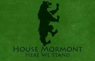 Wallpaper Game Of Thrones Black Bear House Mormont Here We