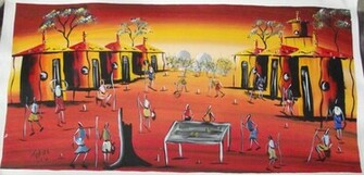 African Art Wallpaper