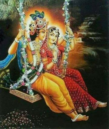 Brajwashi Barsanewali On Photo Of Radhe Krishna S I Ll Type