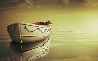 Life Of Pi Boat HD Wallpaper