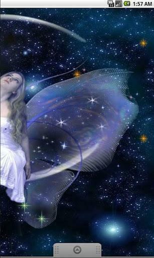 Fairy Live Wallpaper For Android Moon