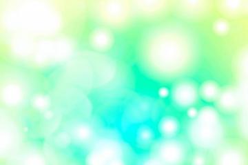 White Bokeh Light On A Greenish Background Illustration