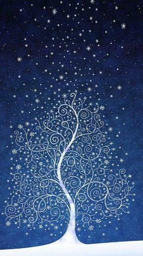 Christmas Tree Background Card iPhone 5s Wallpaper Merry